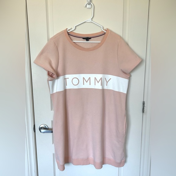 Tommy Hilfiger dust pink dress - Picture 1 of 2